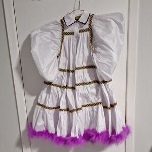 Love Highlight Balloon Flare Dress